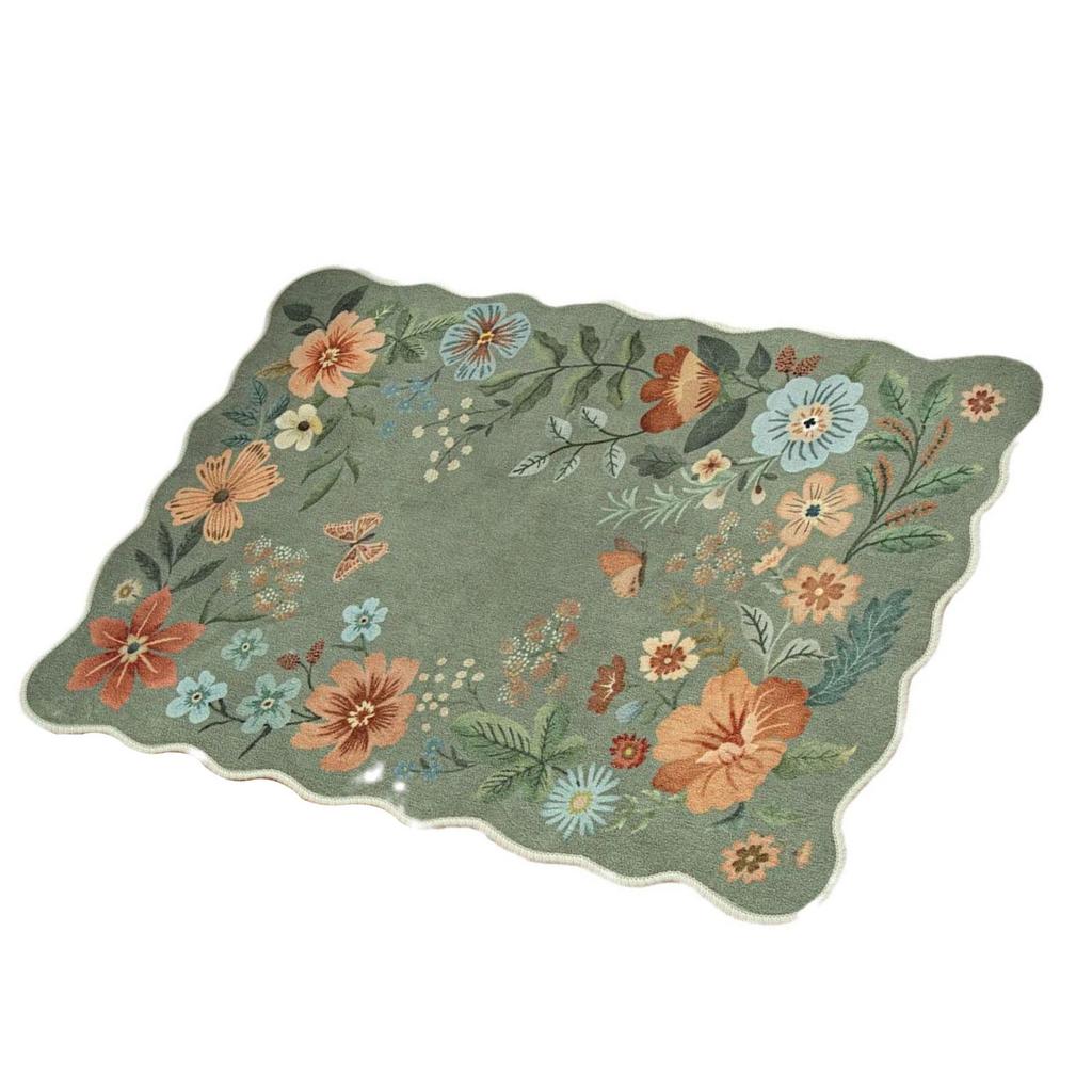 Small Rugs 60x90cm, Stains Resistant and Washable Floor Mats for Kitchen, Bathroom, and Bedroom Use