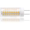 LED GY8.6 Bulb, 7W T4 G8 LED Bulb, 75W Halogen Bulb Replacement, GY8.6 Bi-pin Base Light Bulb, AC120V, for Under Counter Kitchen Lighting, Light