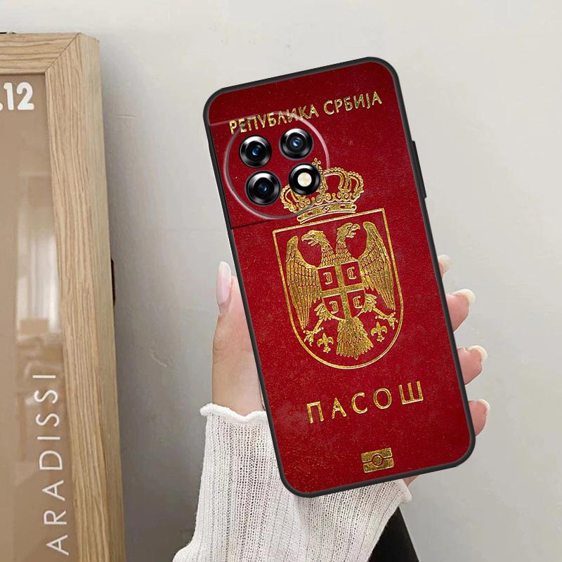 Flag of Serbia Serbian Case For OnePlus Nord CE 4 3 2 Lite 2T N10 N20 N30 OnePlus 12 11 9 10 Pro 8T 10T 12R Cover