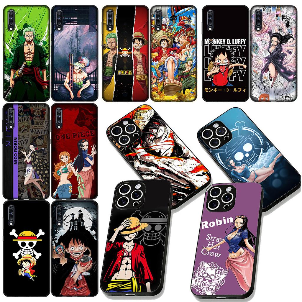 Roronoa Zoro Nico Robin One Luffy Pieces Cover for Samsung Galaxy S22 S21 S20 FE Ultra Plus A35 A36 A37 A33 A34 A04 A71 Case