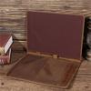 Étui de protection en cuir véritable pour Apple Pro10.5 iPad Sacoche de tablette Crazy Horse Transfrontalier