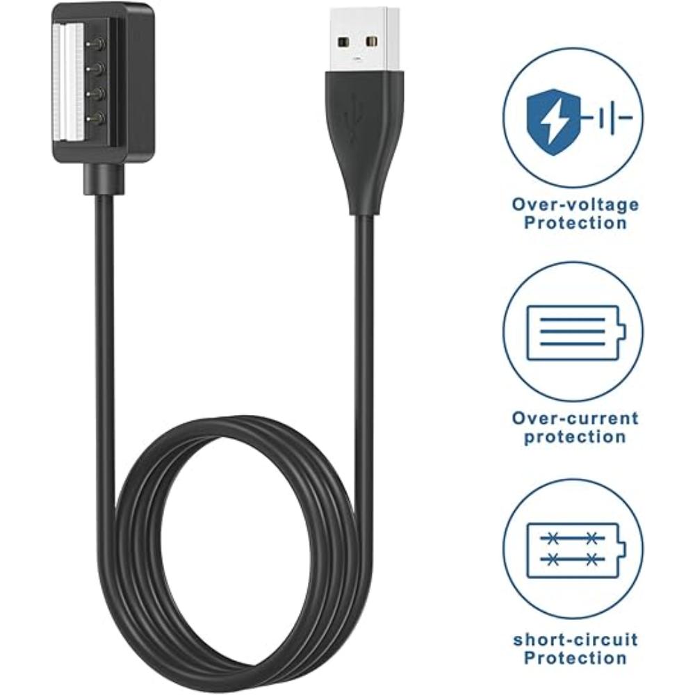 For Suunto 9/Spartan Sport Wrist HR/Spartan Ultra/D6 Charger USB Charger Smart Watch Charging Cable  Replacement Charge