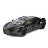 1/24 Bugatti Tourbillon Supercar Alloy Car Model Sound and Light Pull Back Children's Toy Collectibles Birthday Gift