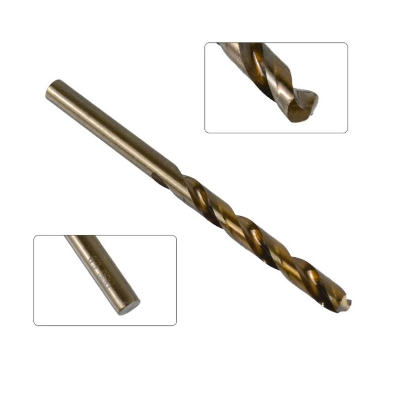 13Pieces Professional High Speed Steel Drill Bit Set Power Tool Accessories Perfect for Wood Plastic and Soft Materials