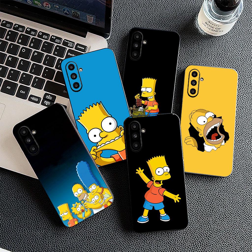 The S-Simpsons-Cartoon Bart Casing Phone Cover for Huawei P30 P20 Mate 10 20 Lite Pro Y7 Y8S Y9A Y9 Prime P Smart 2019 Soft Case