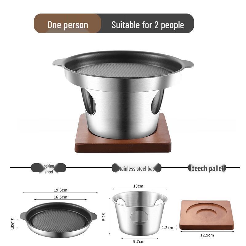 LISM Portable Mini Grill Pan