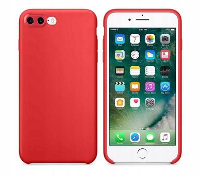 Silicone Protective Case Matte Cover for Iphone 7 Plus Red