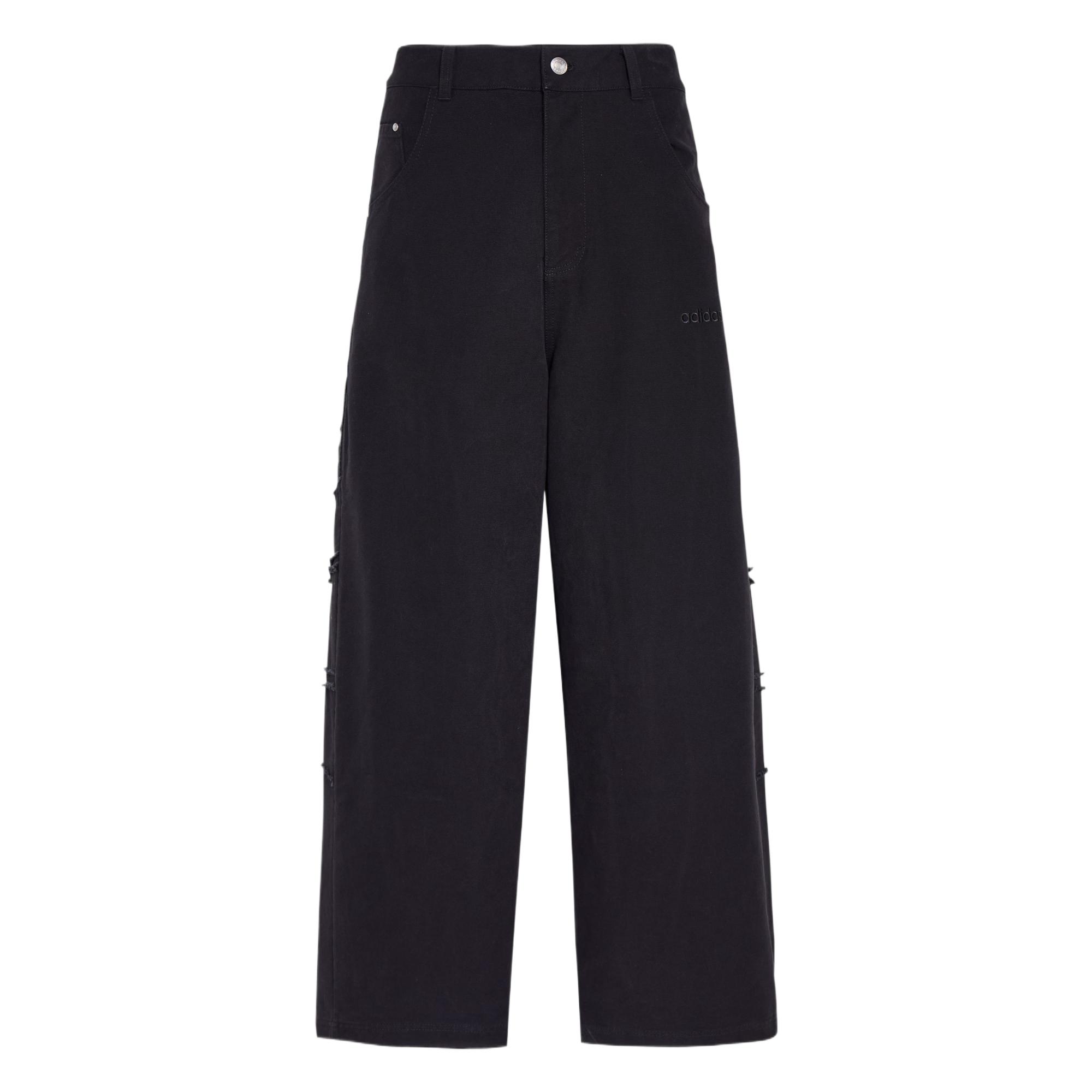 

Adidas Originals Santiago Loose Straight Leg Mid Rise Casual Pants Men bottoms KR2614 34