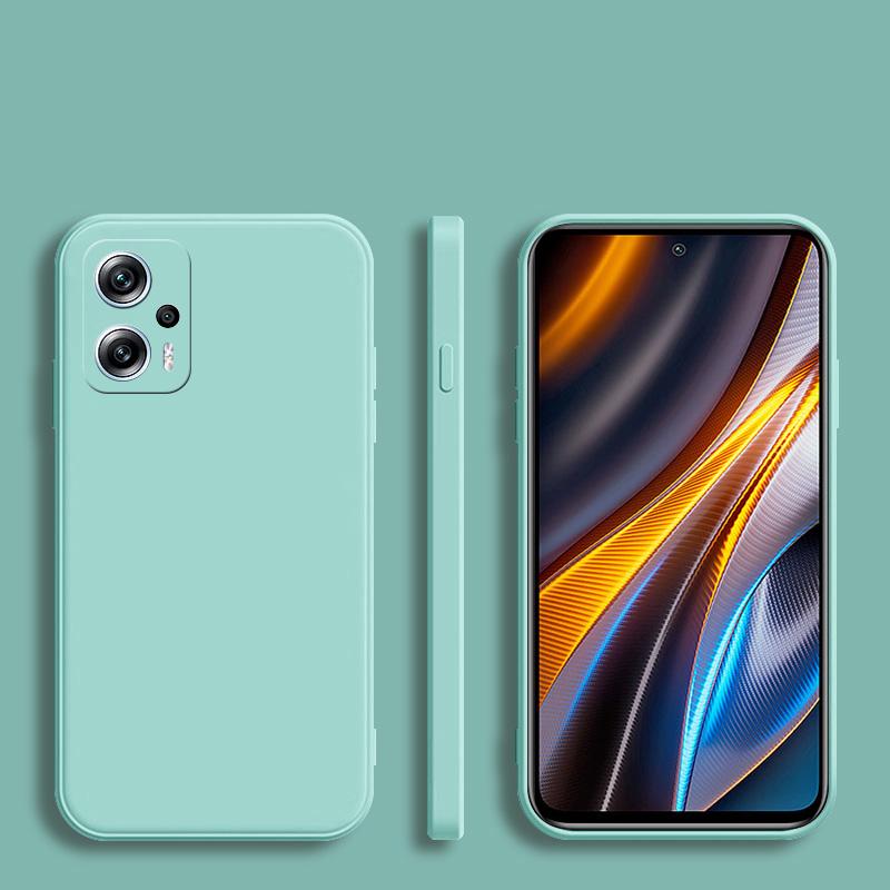 

Poco X4 X 4 Pocox4 GT Pro Case Квадратний рідкий силіконовий чохол для телефону для Xiaomi Poco X4 GT Poco X 4 GT Pocox4 GT Pro 5G Soft Cover For Poco X4 GT 5G