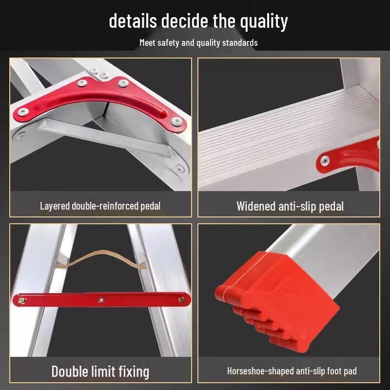 Aluminum Alloy Folding Telescopic Ladder