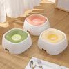 1.5L Floating Dog Water Bowl with Stable Base Large Capacity Adjustable Water Output Anti-spill Pet Slow Water Feeder Dog Stuff