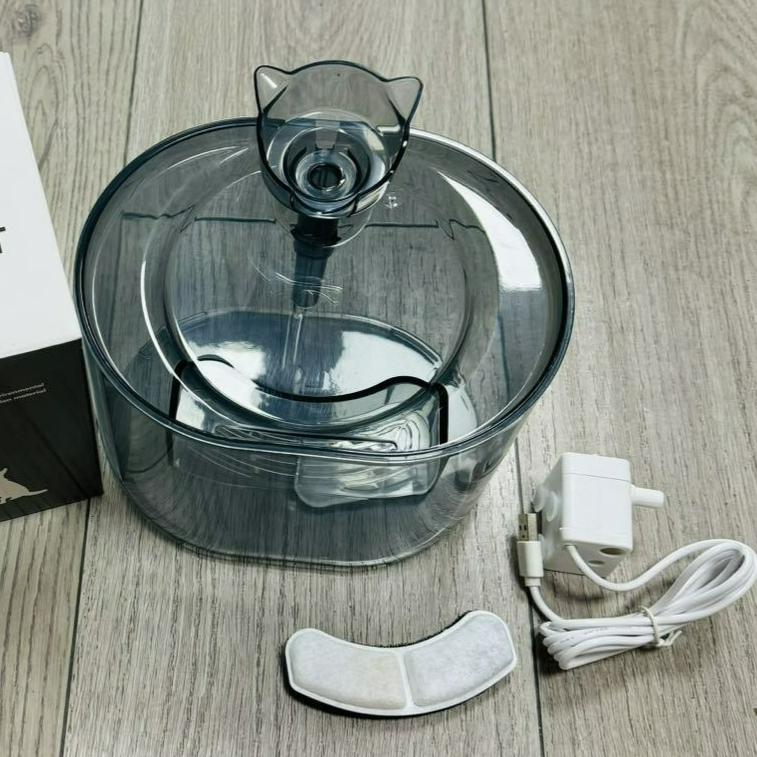 2.2L Smart Pet Water Dispenser, Automatic Cat Water Fountain Intelligent Drinking Fountain for Cats Dogs