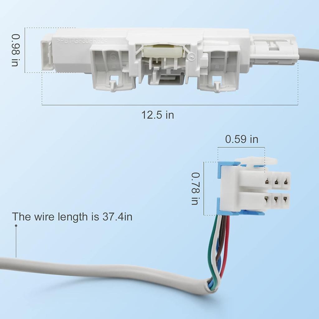 DC34-00025A, DC34-00025C, DC34-00025E OEM Washer Door Lock,Compatible With Samsung - Replaces AP6037187, PS11771585-2 YEAR WARRANTY