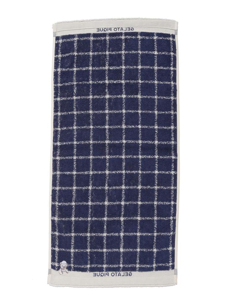 Gelato Pique Bear Face Towel PWGG254553 BLU F Women's