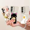 For Samsung A17 Case Galaxy SM-A176B Cover Rabbit Silicone Soft Back Case For SamungA17 A 17 5G Phone Case Protective Shell