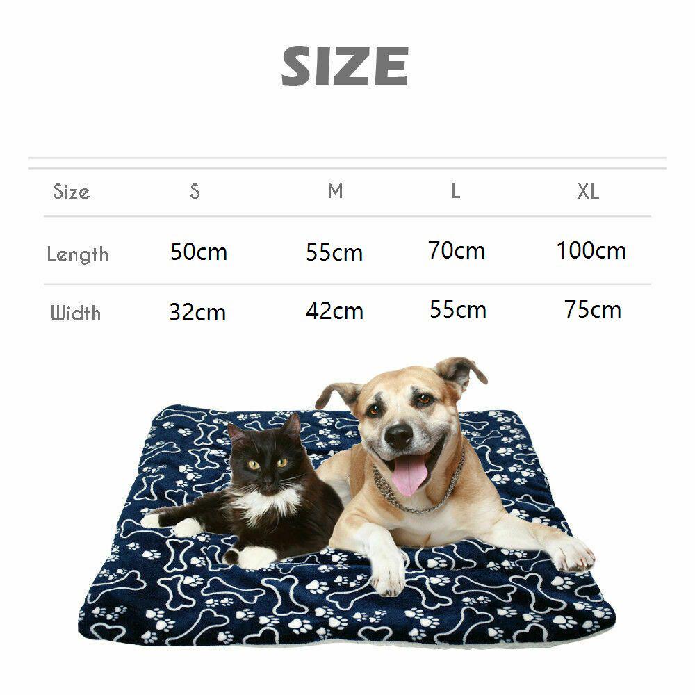 Luxurious Dog Bed Mattress Cushion Waterproof And Washable Double Sided Pet Pillow Mat
