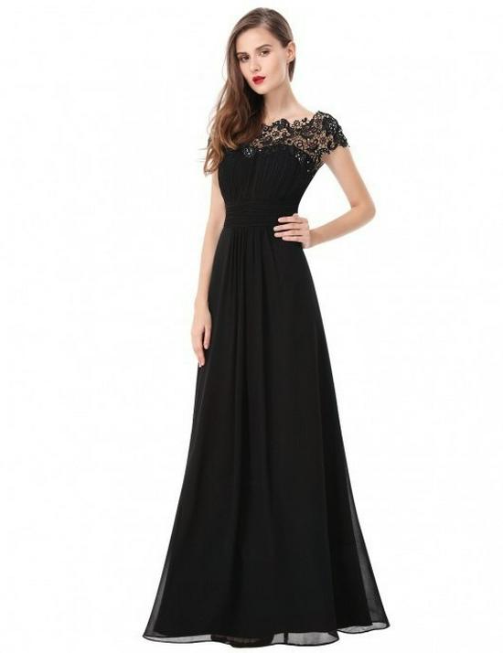2025 Europäischer & Amerikanischer Stil Spitze Brautjungfern Abendkleid für Frauen