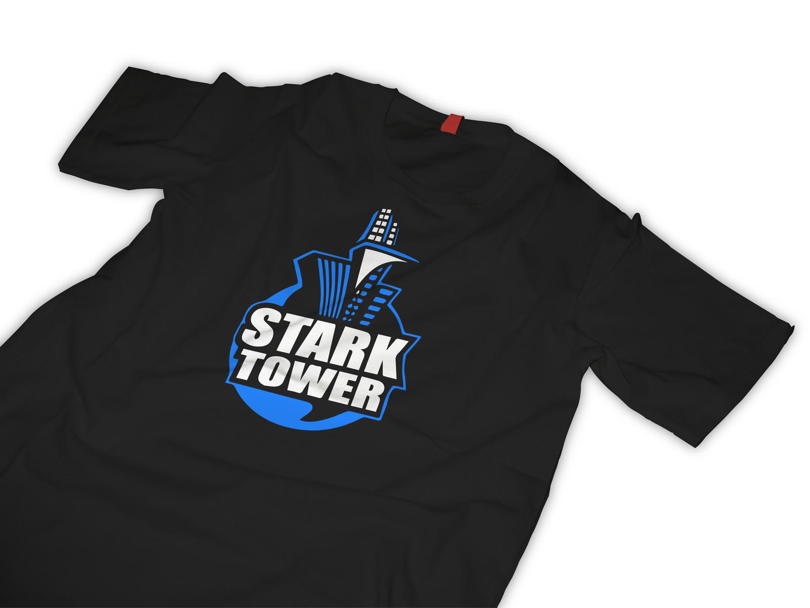 Ironman tshirt Stark Tower Tony Stark Superhero S