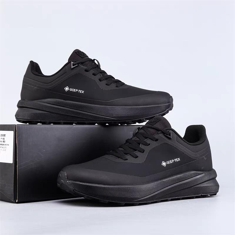 Fashion High Quality Casual Leather Trainers Men New Trendy Versatile Sneakers Thick-soled Male Hiking Shoes Luxury Brand Outdoor Shoes