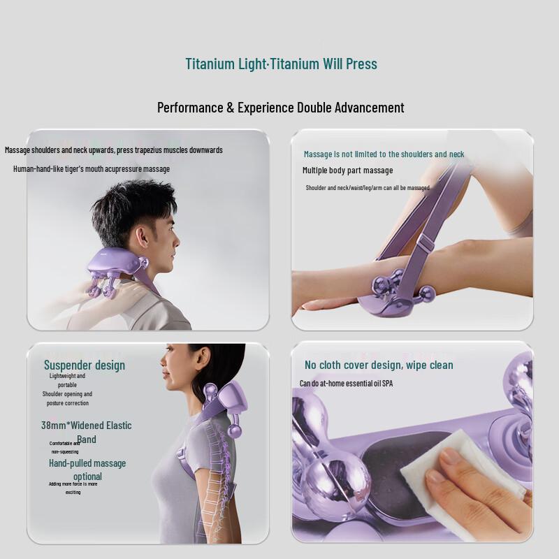 Philips Little Goldfish Pro Neck and Shoulder Massager CN plug (adapter included)