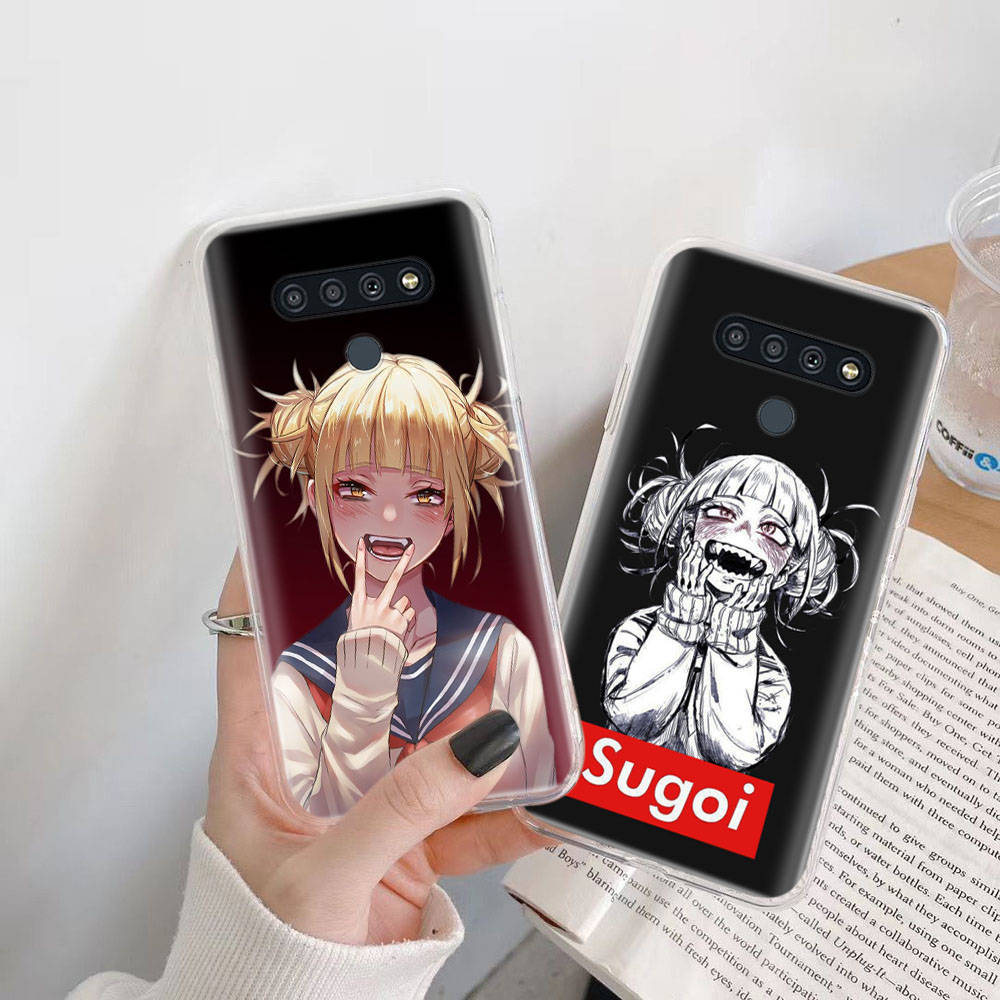 Toga Himiko TPU Case for iPhone XR 7 8 14 15 11 12 13 X XS Pro Max Xiaomi Redmi 13C Note 9 Samsung A22 S23 S24 Ultra Plus VIVO