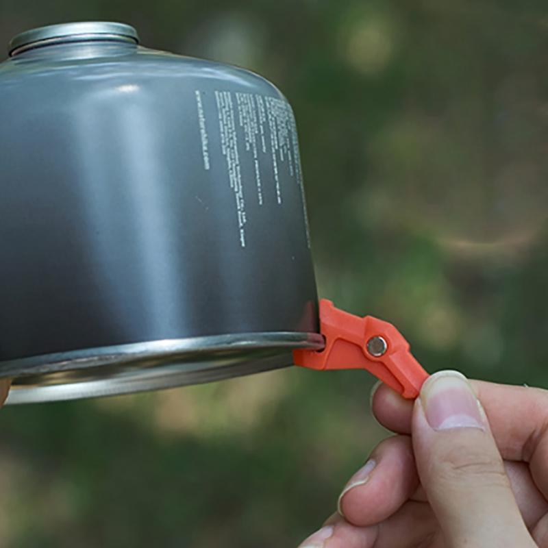 3Pcs Light Weight Camping Canister Stand Gas Tanks Stabilizer Camp Stove Stand Magnetic Tripod Gas Tanks Bracket