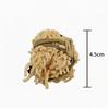 Natural Handmade Woven Rattan Teething and Chew Toy for Rabbits, Hamsters, and Chinchillas - Boredom Relief Ball