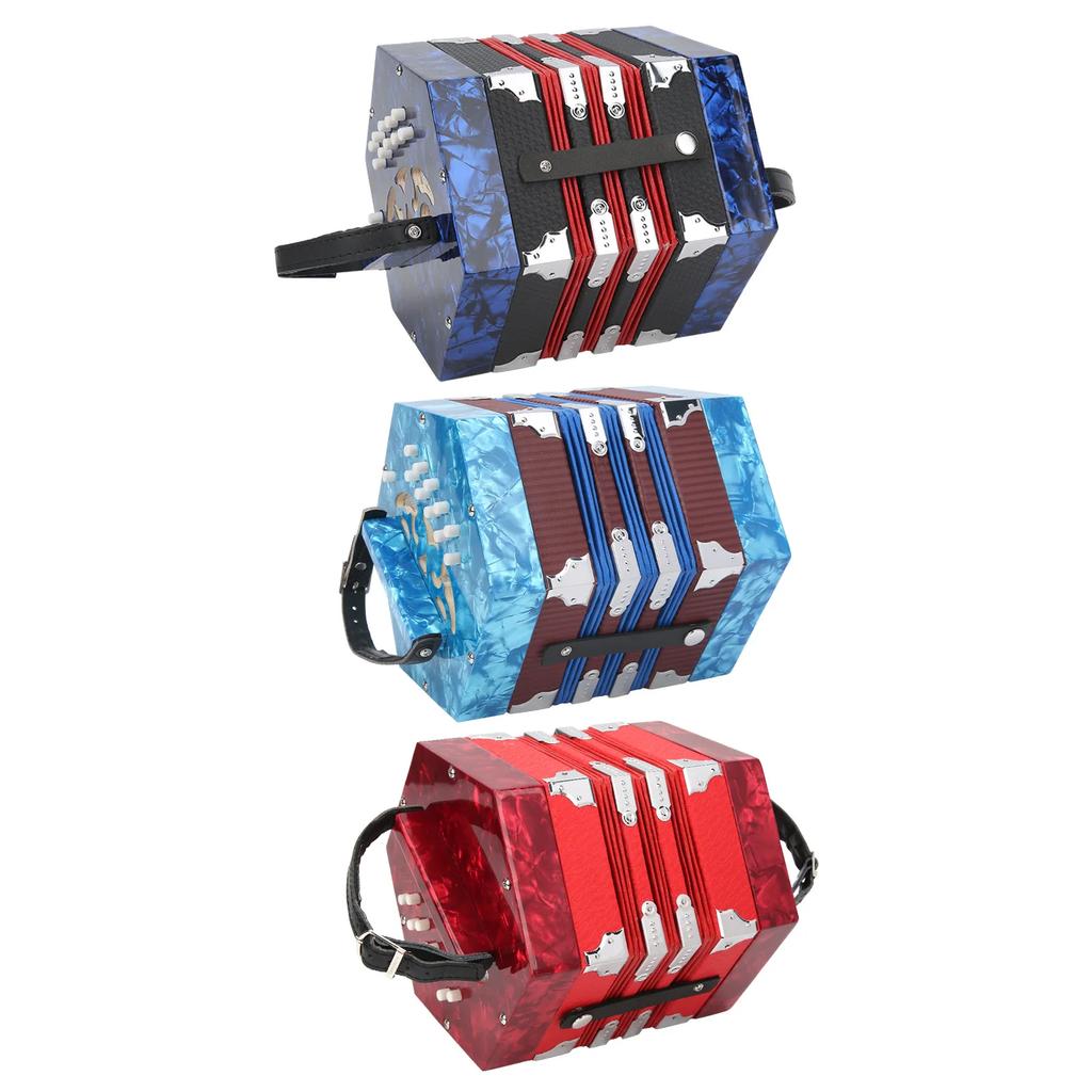 Accordion Concertina Accordion Portable Professional Concertina Instrument Concertina for Adults Musical Instrument Supplies