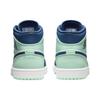 Air Jordan 1 Mid Blue Mint Men Sneakers Mystic-Navy Mint-Foam White 554724-413