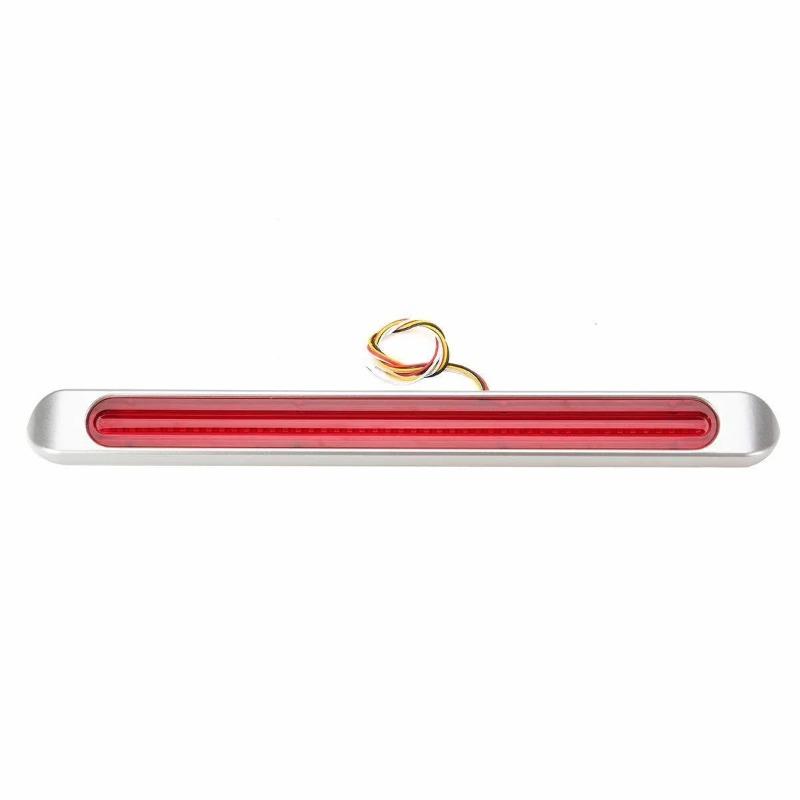 12V 24V 72 LED Truck Rear Tail Light Stop Brake Lamp Flowing Turn Signal Light for Trailer Caravan Lorry Pickup Truck RVs