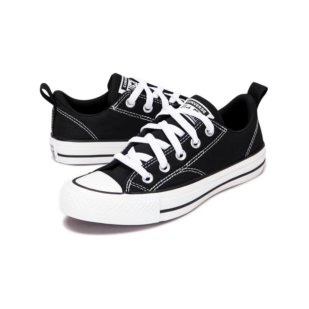 Converse Chuck Taylor All Star Versatile Simple Comfortable Durable Breathable Low Top Canvas Shoes Kids Sneakers Black A06408C