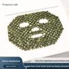 Natürliche Grüne Jade Gesichtsmaske - Handgewebtes Jade Schönheitsgerät