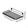 Router Wall Mount Shelf Easy Installation Holder Space Saving for Living Room