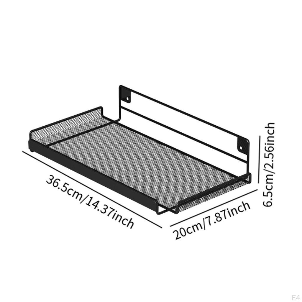 Router Wall Mount Shelf Easy Installation Holder Space Saving for Living Room