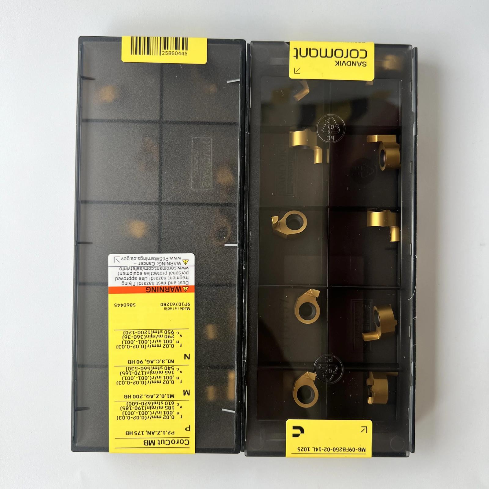 

SANDVIK / N123G2-0300-0004-TM 4325 / Industrial indexable Carbide Inserts 10 Pcs