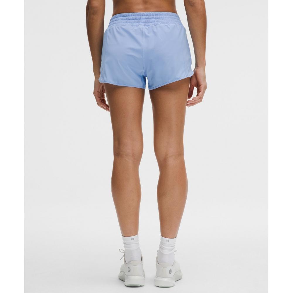 Lululemon Hotty Hot High Rise Lined Short 2.5  Sinatra Blue