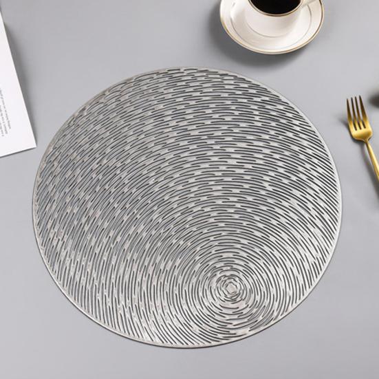 Round Anti-slip Hollow Bowl Pad Placemat Coffee Tea Cup Mat Dinner Table Decor