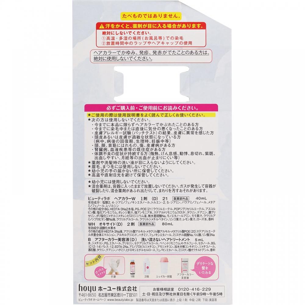 Beautylab Whip Hair Color Misty Ash 1