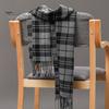 Scarves Men Scarf British Style Classic Plaid Fringed Tassels Soft Keep Warm Faux Cashmere Autumn Winter Adults Long for Riding