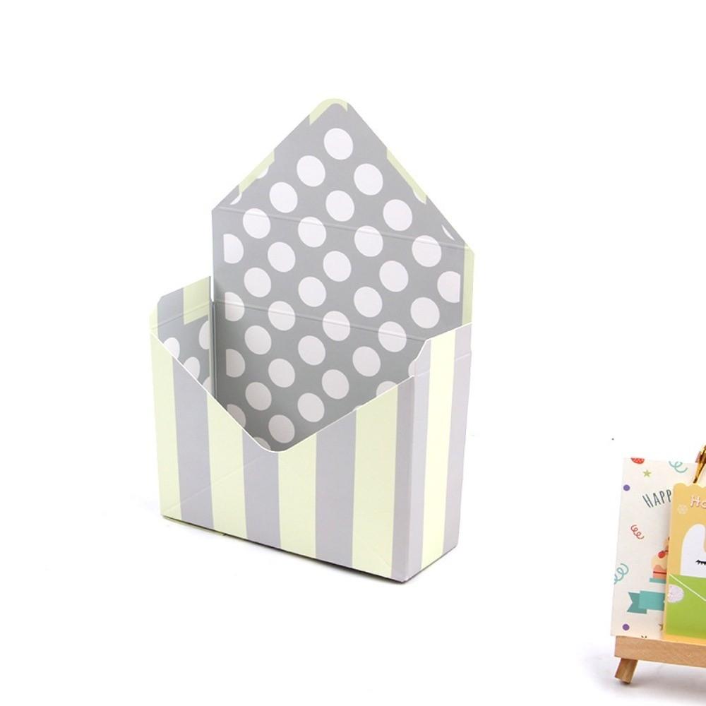 Gifts Folding Valentine Envelope Boxes DIY Stripes Bouquet Envelope Box Empty Flower Bouquet Paper Boxes Birthday