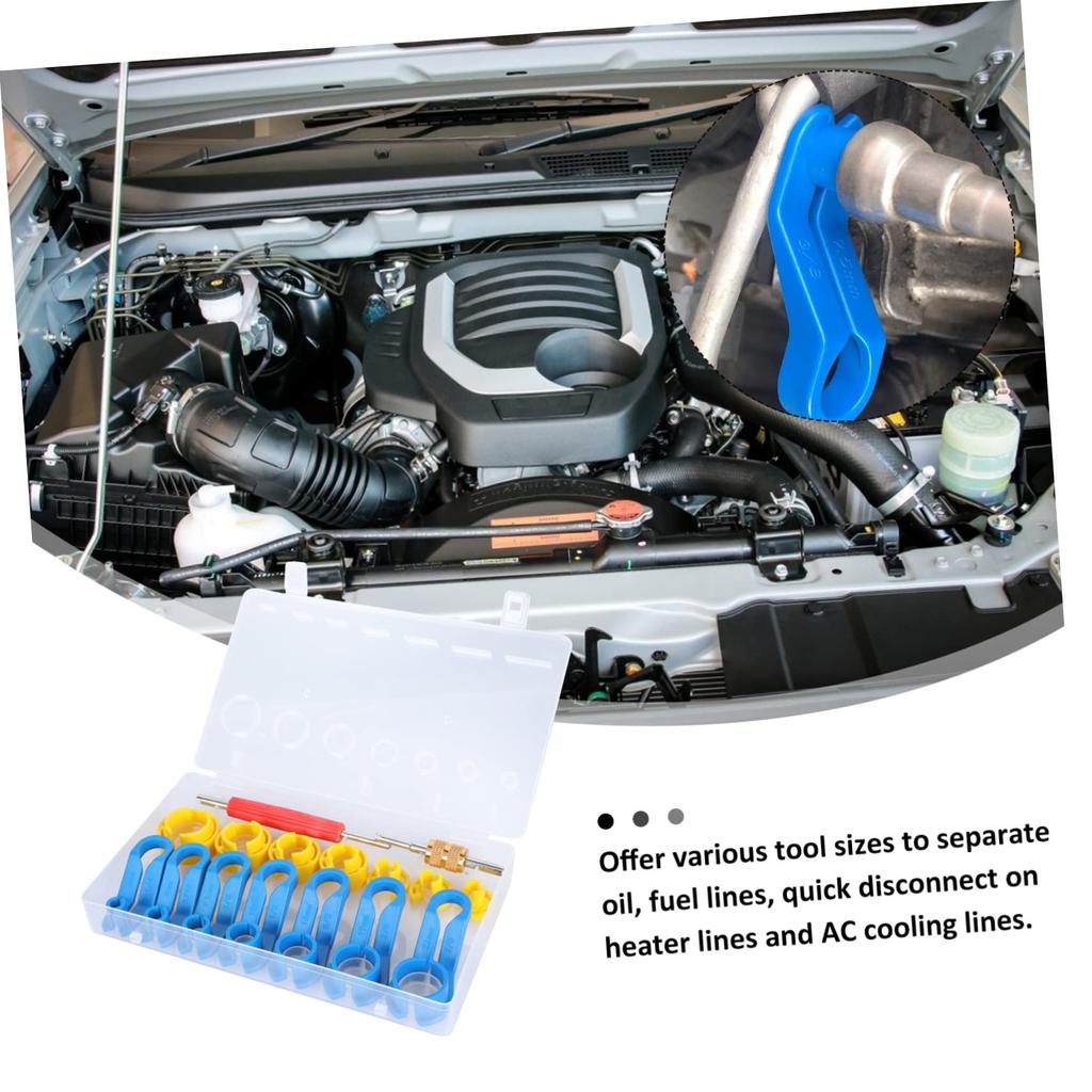 VORCOOL 1 Satz Klimaanlagenrohrschnalle Autoreparaturwerkzeug Autoverbrauchsmaterialien Kraftstoffleitung