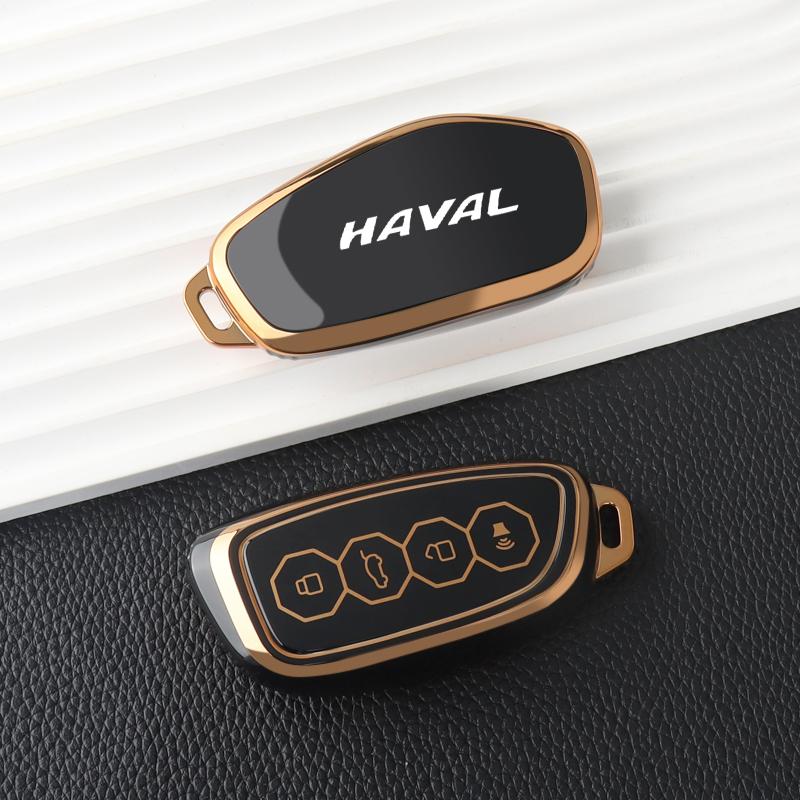 Soft TPU Car Key Case Cover for Great Wall Haval H6 2024 H9 2025 Cool Dog Plus Owl Dragon MAX F7 F7X F7H H8 H3 Accessories