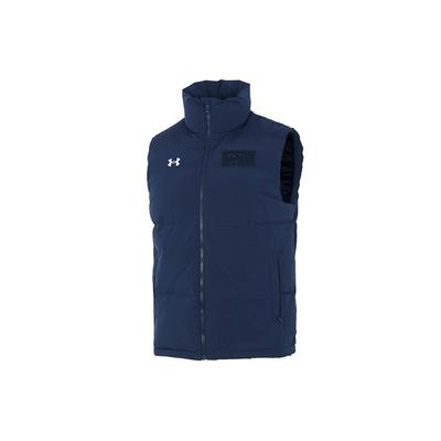 Sports Lifestyle Series Stand Collar Warm Down Vest Men Vests Blue 21600803-408