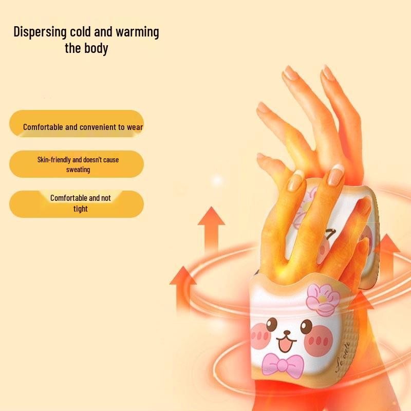 Wearable Hot Pack Hand Warmer Heating Patch for Winter Students - Disposable and Portable Warmth.