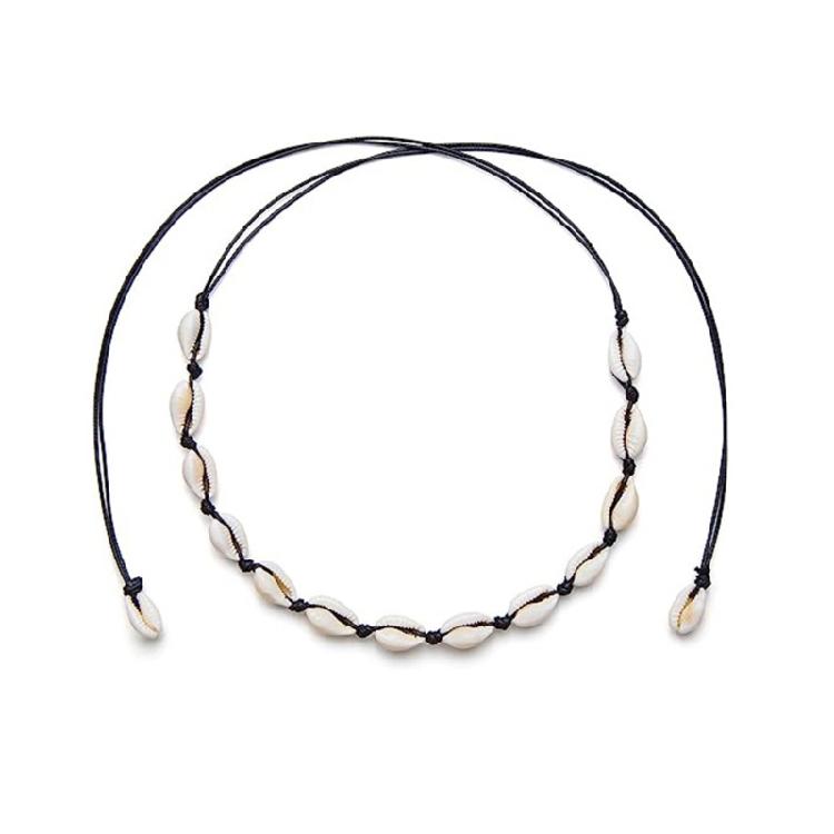 Bracelets de Coquillages Chevillettes Perles de Coquillages Naturels Collier Bijoux pour Hommes