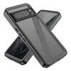 FS Series for Google Pixel 8 Pro Waterproof Case IP68 PC+TPU Snorkelling Dustproof Clear Phone Cover