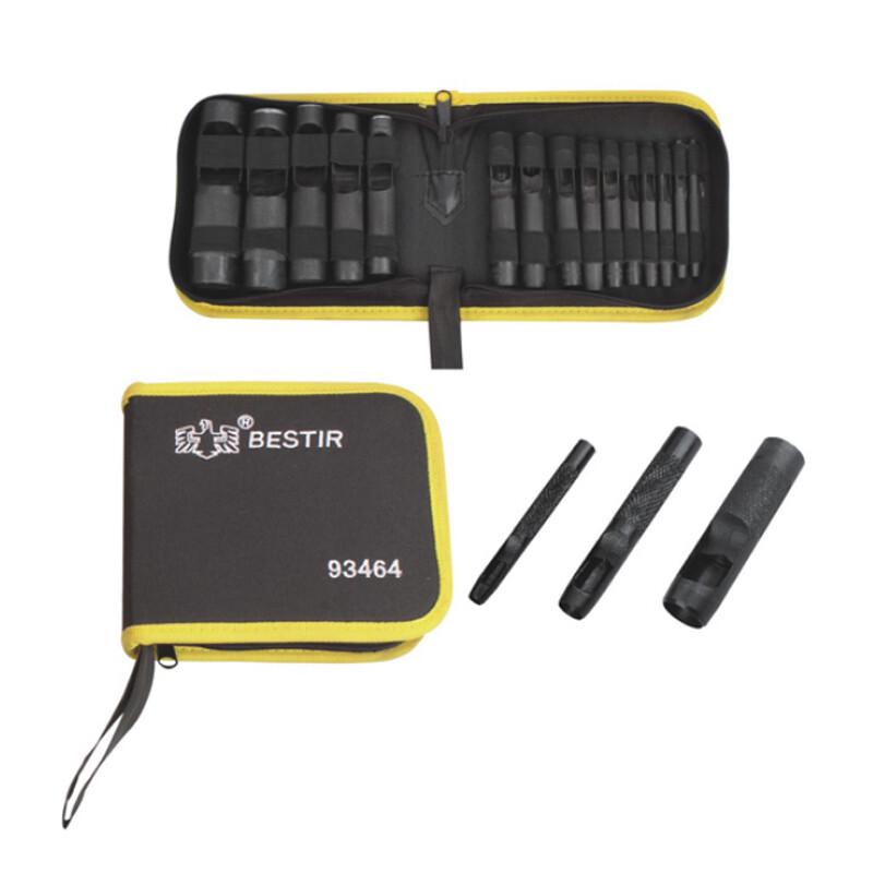 Eagle Brand 15-Piece Steel Belt Punch Set