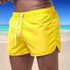 Summer Men's Beach Shorts, Men's Large Size Three-quarter Length Shorts, Sports Quick-dry Shorts, Casual Shorts Without Metal Buckles.