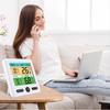 High Precision Temperature Humidity Meter Color Display Weather Thermometer Alarm Clock Desktop Decorations for House