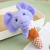 18cm Delicious Little Animal Ice Cream Plush Toys Mini Cartoon Panda Sheep Rabbit Elephant Piggy Toys Creative Photo Props